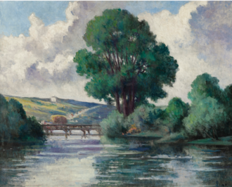 La passerelle d'Herville