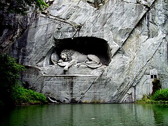 垂死狮子像