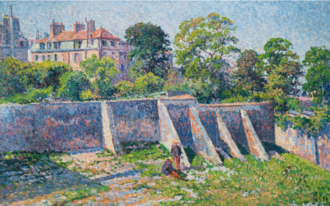Montmartre, la rue des Saules