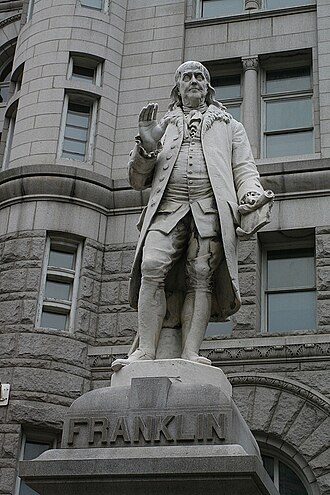 Statue of Benjamin Franklin
