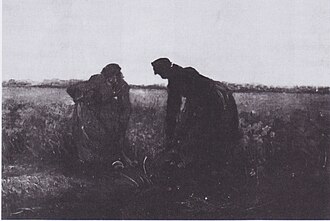 Two Peasant Women Digging
