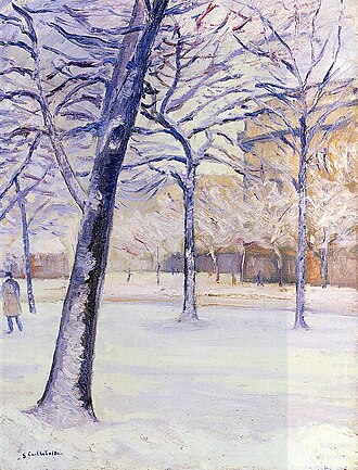 Paris im Schnee