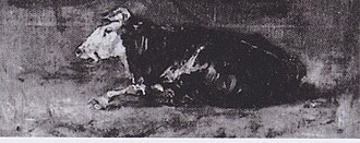 Lying Cow
