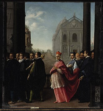 A Cardinal's Procession