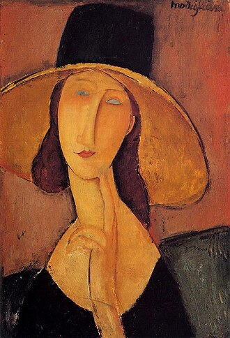 Jeanne Hébuterne au grand chapeau
