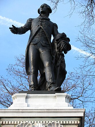 Major General Marquis Gilbert de Lafayette