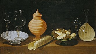Still-Life of Glass, Pottery, and Sweets