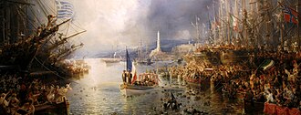 Napoleon III in Genoa