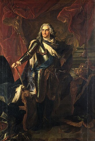 Augustus II the Strong in Armour